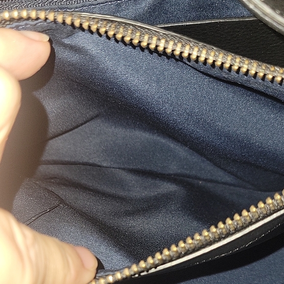 Cole Haan Black Leather Tote Bag - Picture 4 of 13